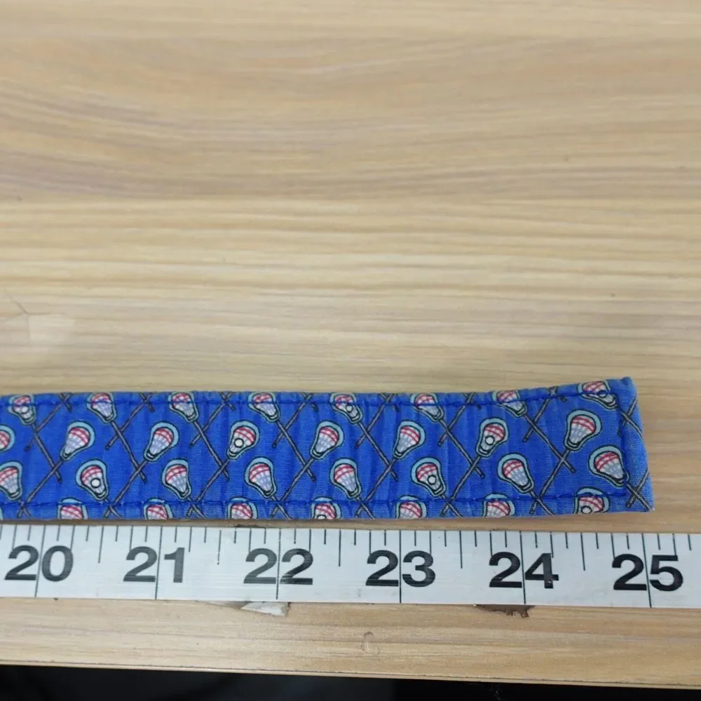 Vineyard Vines Blue and Silver Nautical Belt